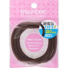 Mapepe Hair Gum Antistatic 3pc 轻松防静电橡皮圈