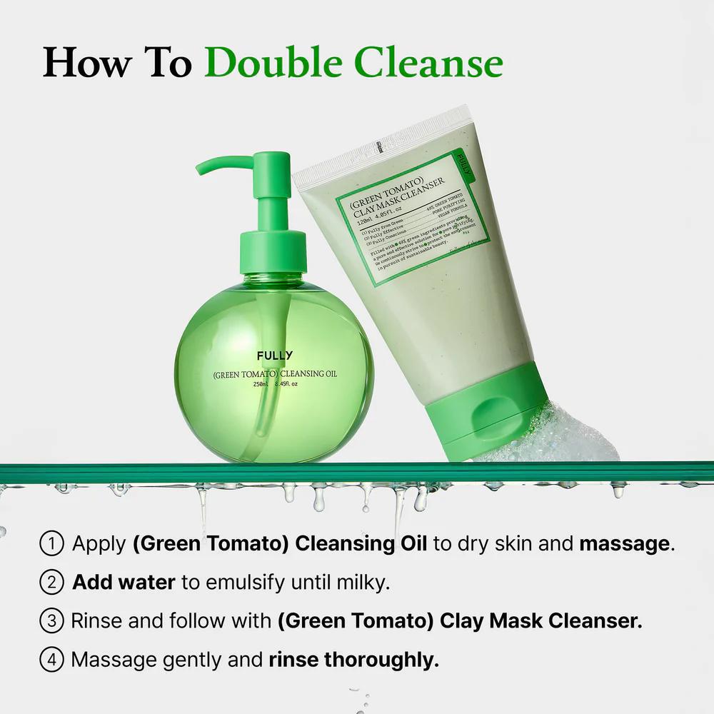 
                      
                        FULLY Green Tomato Cleansing Oil 韩国FULLY青番茄卸妆油 250mL
                      
                    