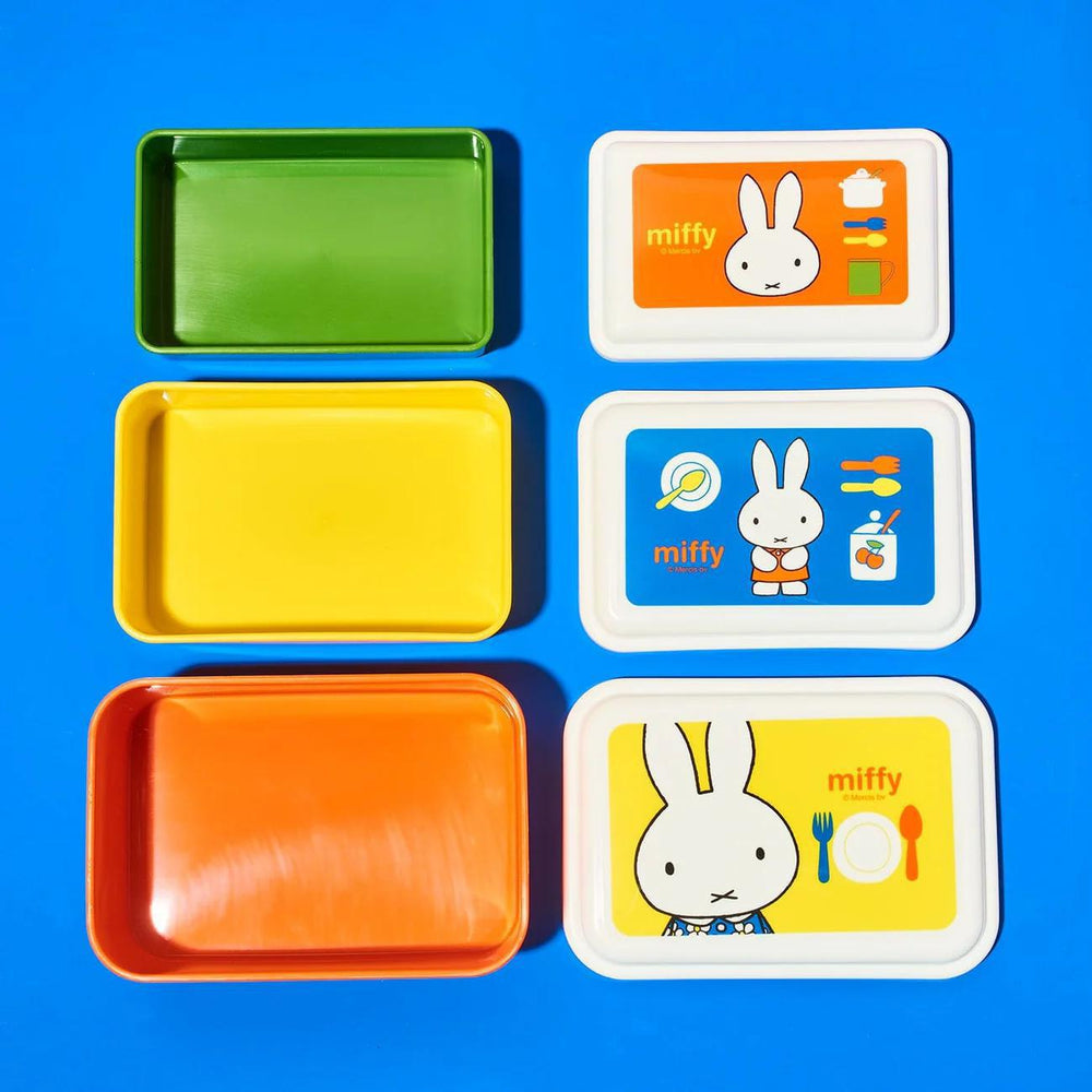 
                      
                        Skater Miffy Food Container 3pc Set 斯凯达米菲食品容器便当午餐盒3件套
                      
                    