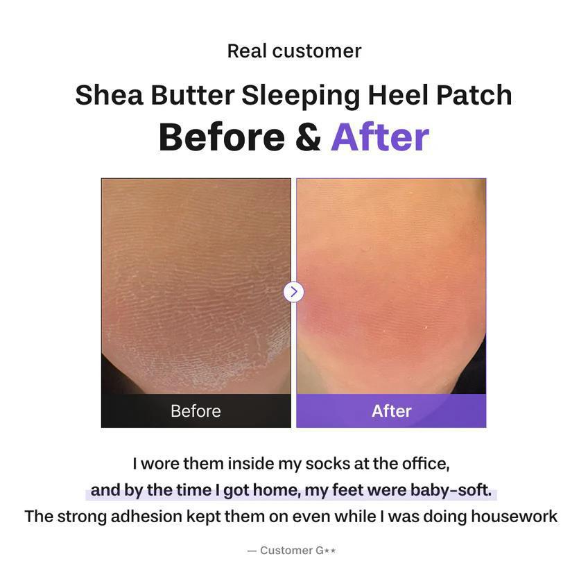 
                      
                        Baren Shea Butter Sleeping Heel Patch 乳木果油足跟舒缓贴 2EA
                      
                    