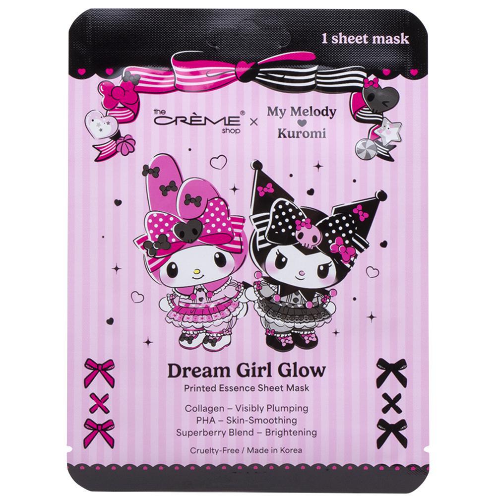The Creme Shop Sanrio My Melody & Kuromi Dream Girl Glow Sheet Mask 韩国The Creme Shop三丽鸥美乐蒂&酷洛米梦幻女孩亮泽面膜