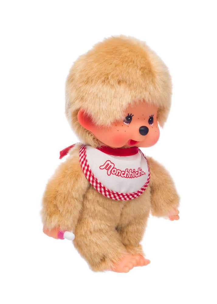 
                      
                        Monchhichi Beige Boy With Bib Red White 8in 蒙奇奇米色男童红白色连围兜毛绒玩具
                      
                    