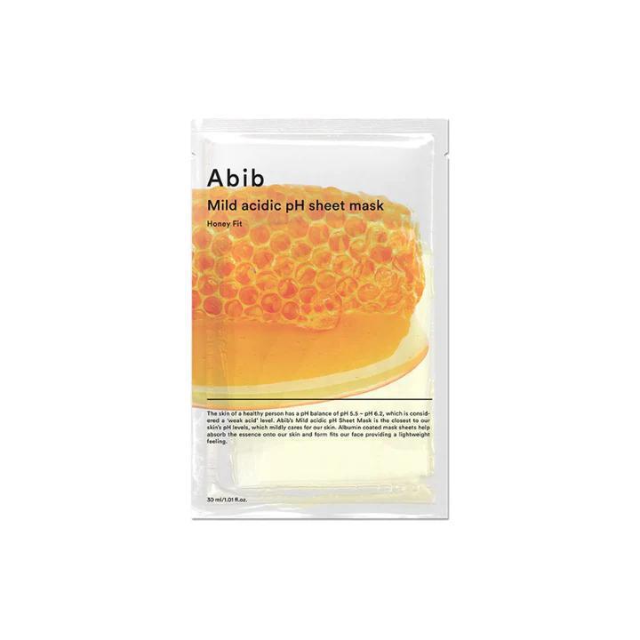 
                      
                        Abib Mild Acidic PH Sheet Mask- Honey Fit 阿彼芙弱酸蜂蜜滋养紧致面膜
                      
                    