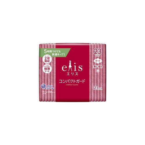 ELLEAIR ELIS COMPACT GUARD SANITARY NAPKIN HEAVY DAY  W/WING 23P