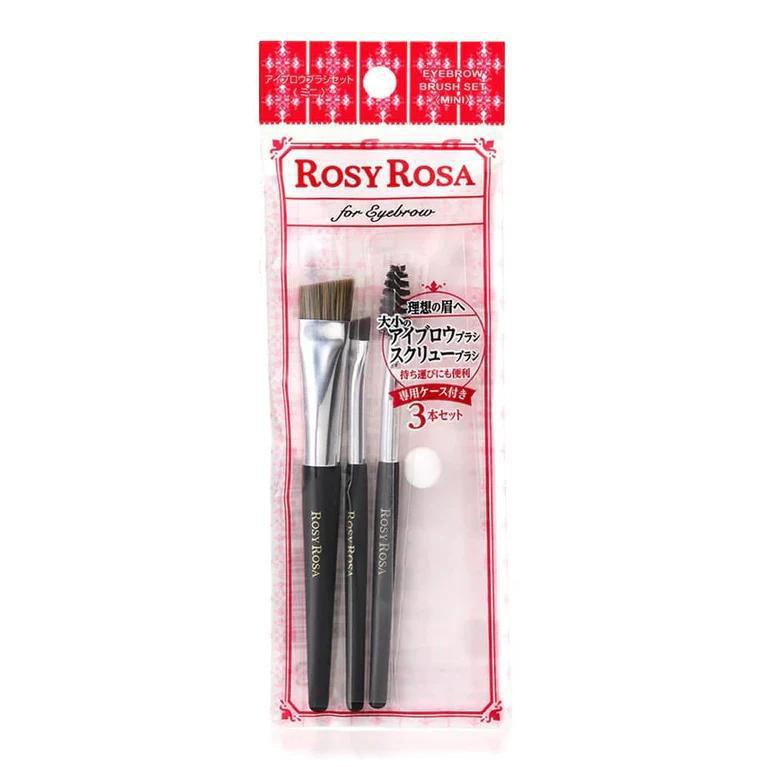 Rosy Rosa Eyebrow Brush Set 日本Rosy Rosa眉刷套装（mini）