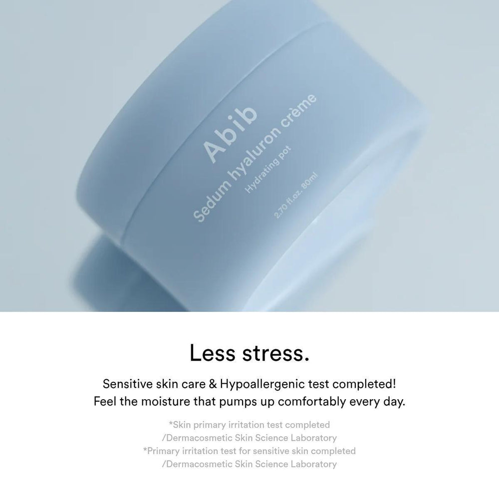 
                      
                        Abib Sedum Hyaluron Cream Hydrating Pot 阿彼芙透明质酸沁润保湿面霜 80mL
                      
                    