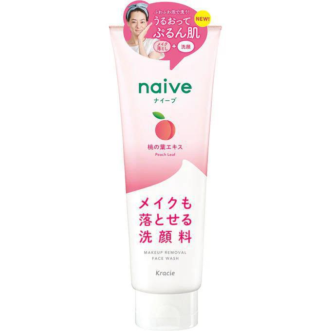 
                      
                        Kracie Naive Makeup Remover Facial Wash 肌美精水蜜桃卸妆洁面泡沫洗面奶 200g
                      
                    