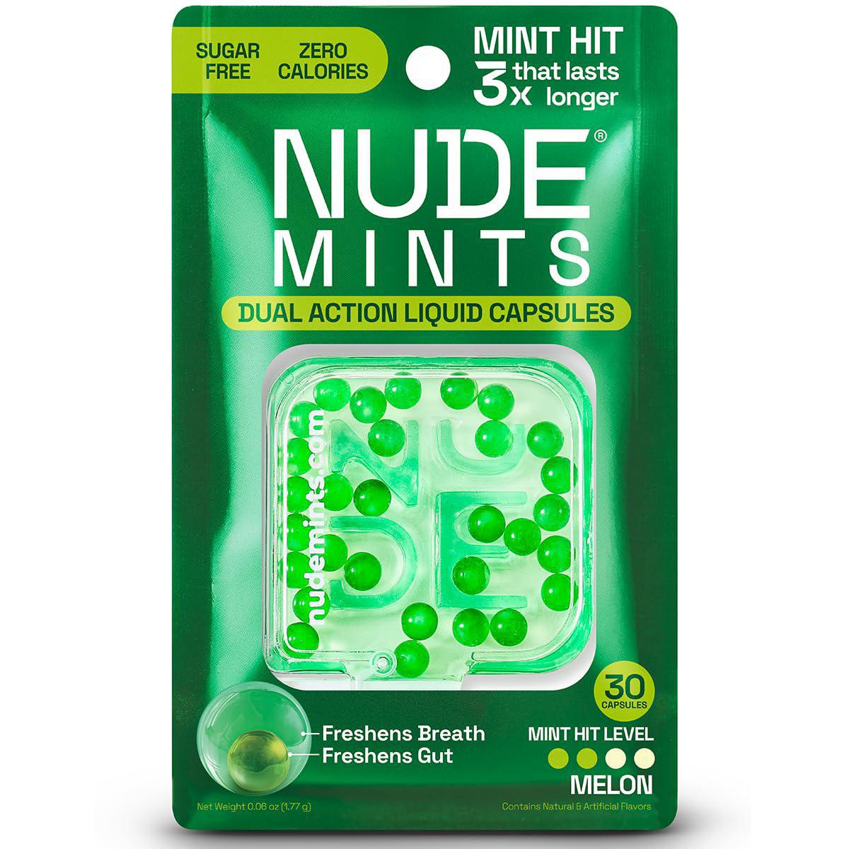 Liquid Mints NUDE Mints Dual Action Liquid Mint Capsules 去除口气双效液体多种口味装口气清新丸 – Tao's