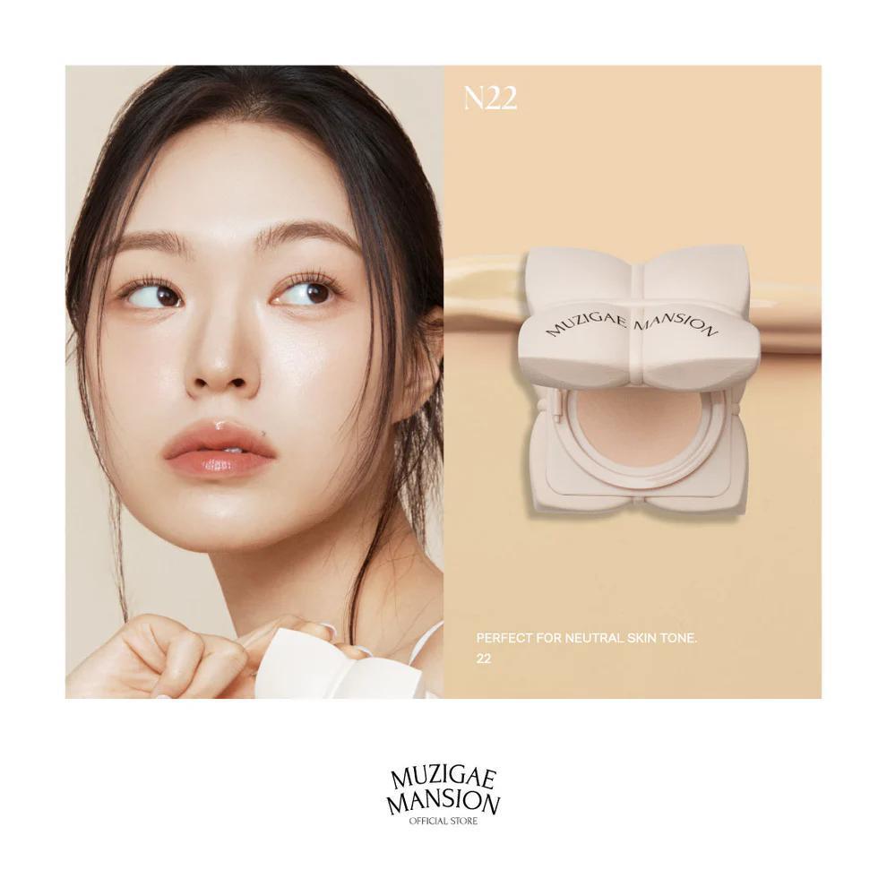 
                      
                        Muzigae Mansion Sleek Water Cushion 韩国Muzigae Mansion丝滑水润粉底 15g
                      
                    