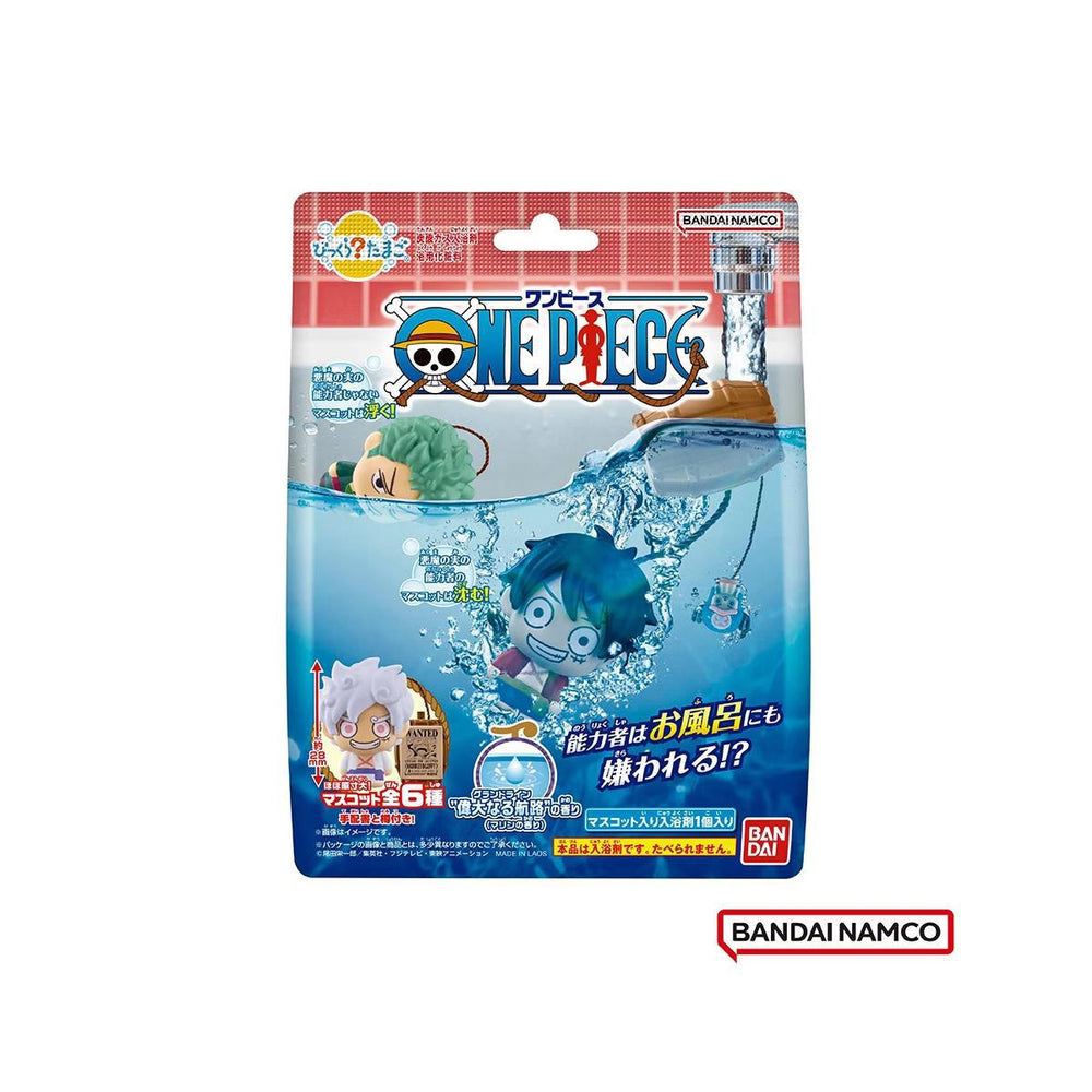 Bandai Namco Figure Bath Ball Bikkura Tamago ONE PIECE 万代南梦宫海贼王恶魔果实玩具泡澡沐浴球