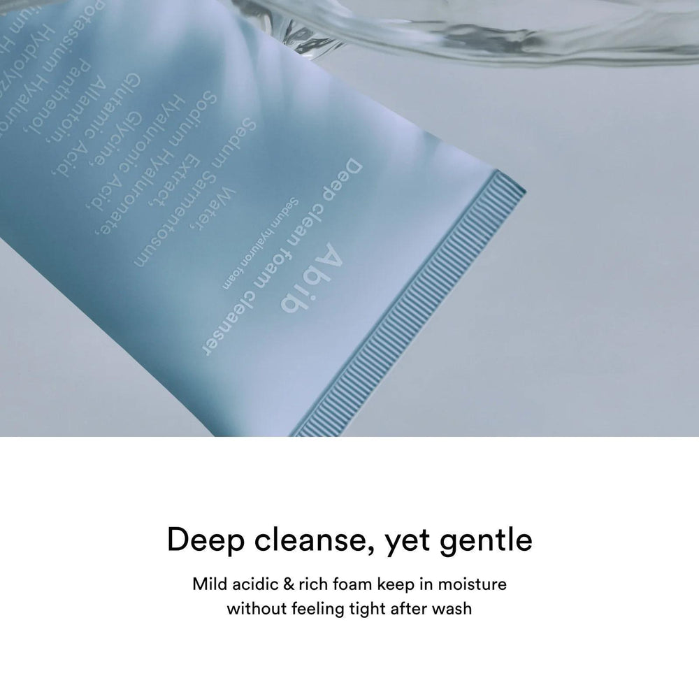 
                      
                        Abib Sedum Hyaluron Foam Deep Clean Foam Cleanser 阿彼芙透明质酸深层清洁泡沫洁面乳 150mL
                      
                    