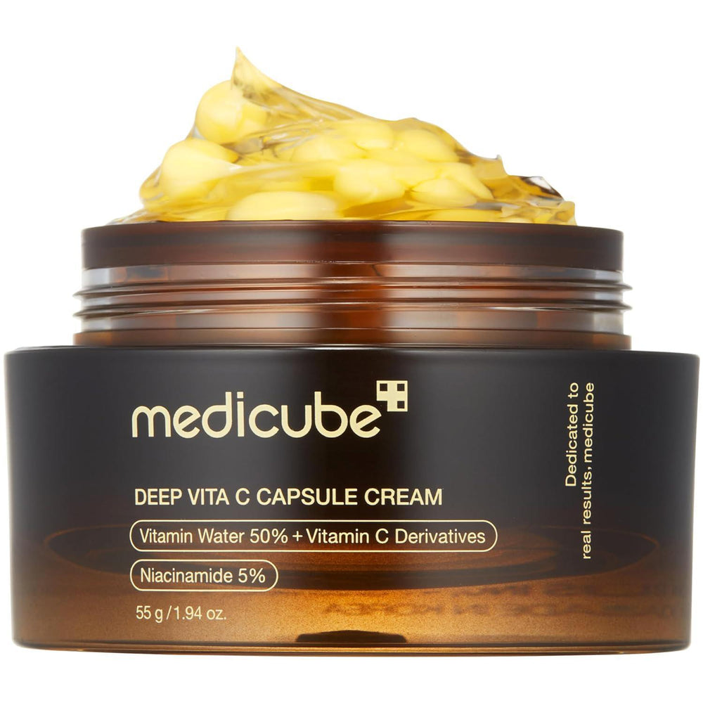 Medicube Deep Vita C Capsule Cream 美蒂秋芙维生素C金色胶囊面部保湿霜 55g