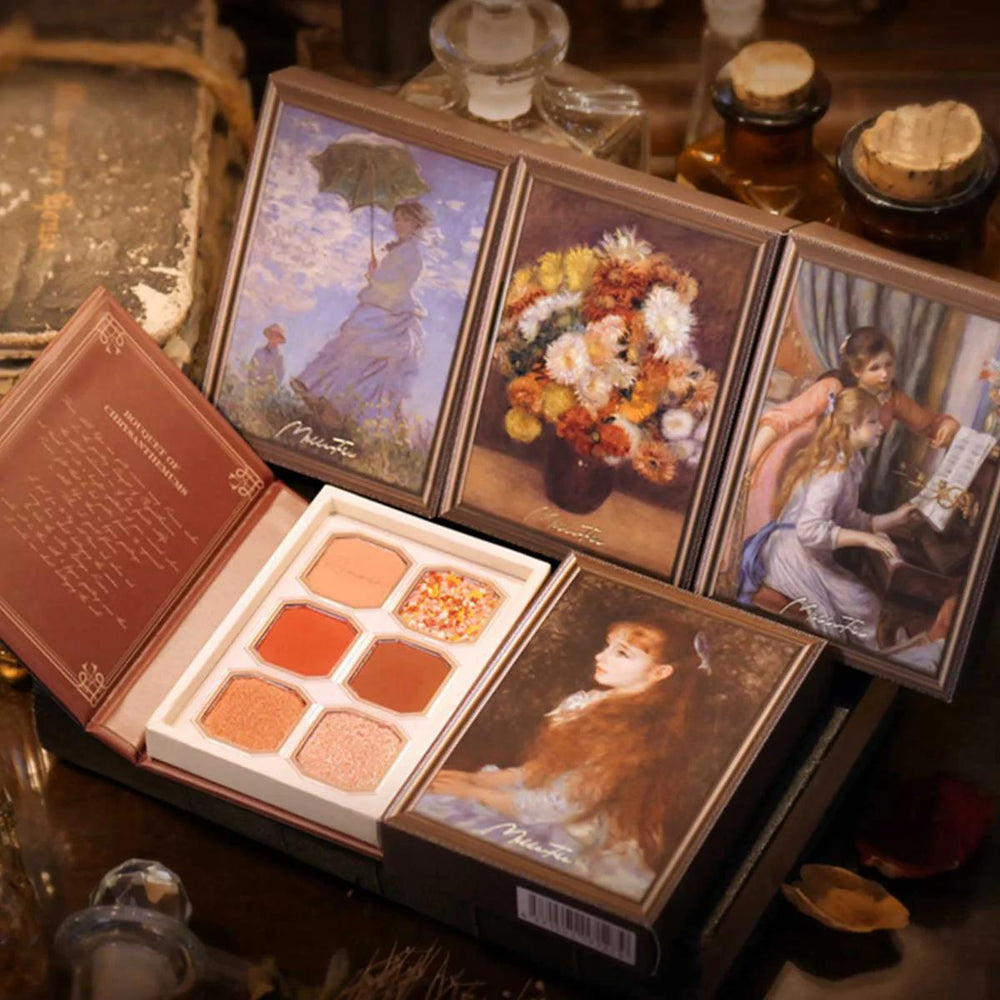 MilleFée Painting Eyeshadow Palette 米勒菲油画眼影调色板