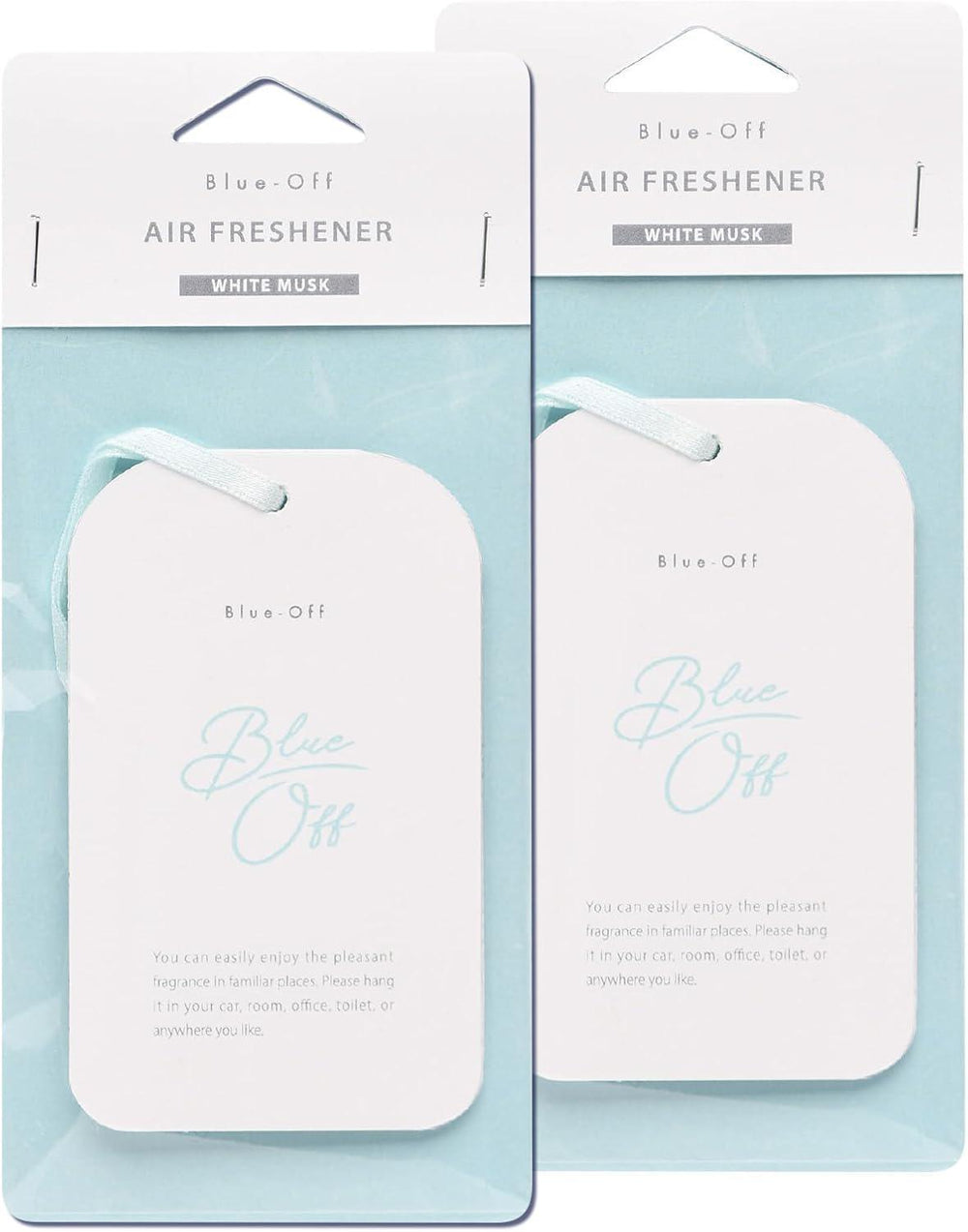 Blue-Off Air Freshener 悬挂式空气清新剂纸