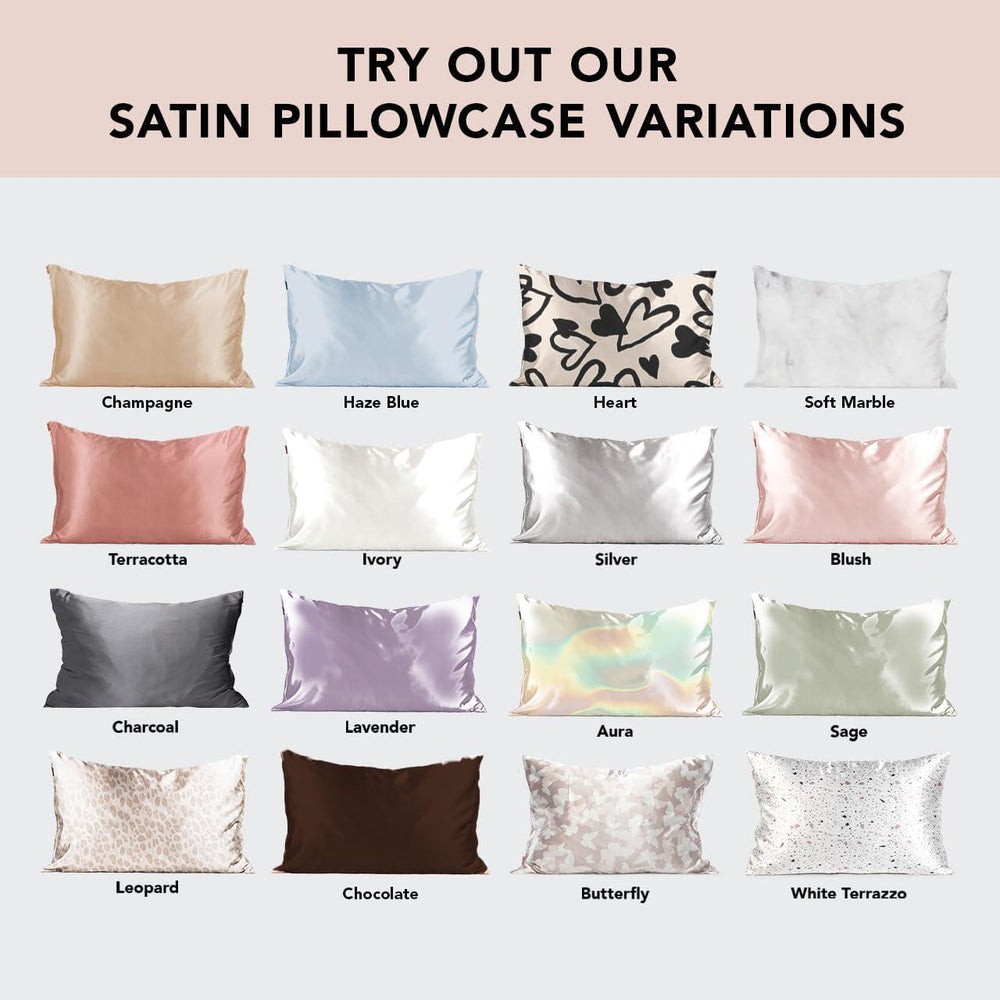 
                      
                        Kitsch Satin Pillowcase 凉爽缎面枕套
                      
                    