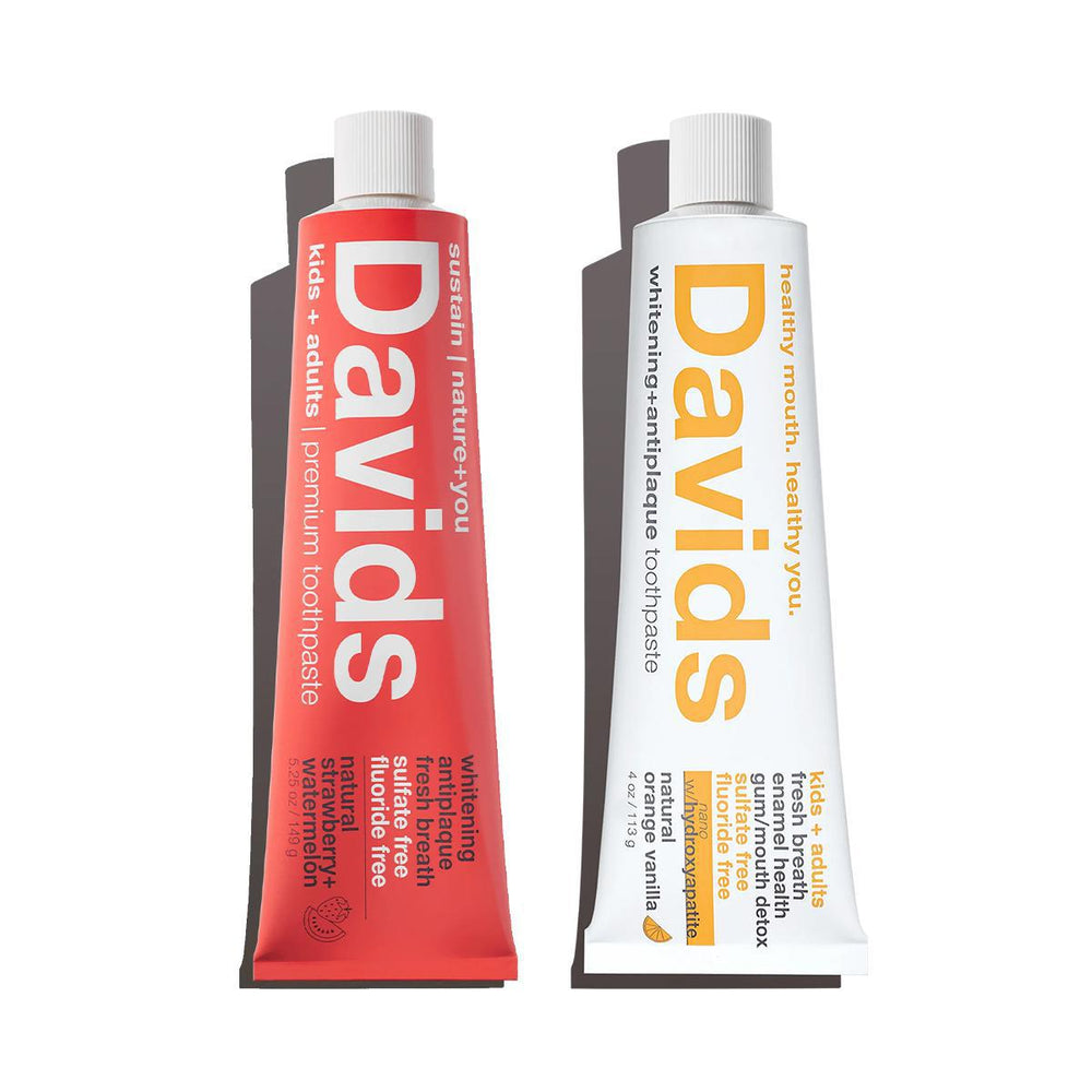 
                      
                        Davids kids + adults Nano-hydroxyapatite Premium Toothpaste 儿童+成人纳米羟基磷灰石优质牙膏 5.25oz
                      
                    