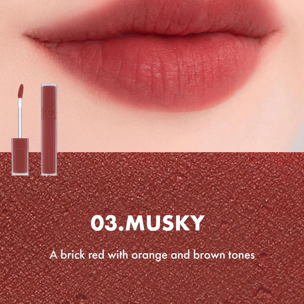 
                      
                        Rom&nd Blur Fudge Tint 柔魅得丝绒雾泥唇釉
                      
                    
