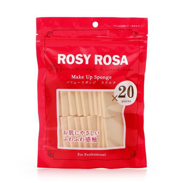 Rosy Rosa Value Sponge Square 20pcs 上妆海绵方形