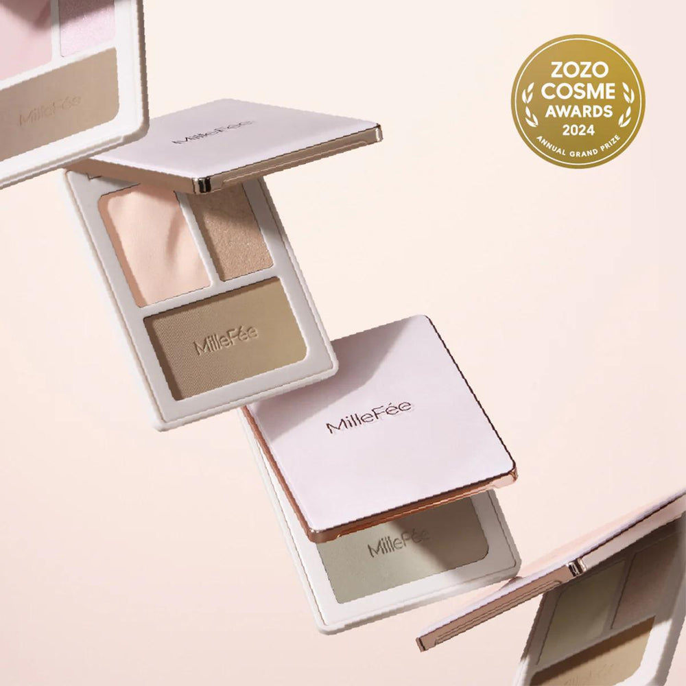 MilleFée Perfect Contour Palette 米勒菲修容高光调色盘