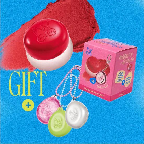 
                      
                        Fwee Lip & Cheek Blurry Pudding Pot With Keyring 韩国Fwee布丁哑光唇颊两用膏带钥匙圈 5g
                      
                    