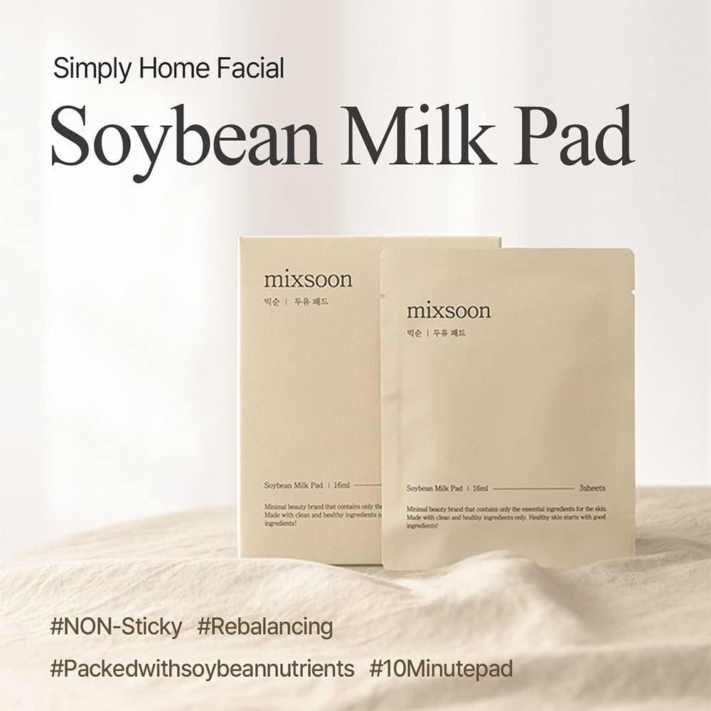 
                      
                        Mixsoon Soybean Milk Pad 韩国Mixsoon大豆保湿面膜 10ea
                      
                    