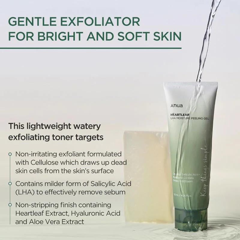 
                      
                        ANUA Heartleaf LHA Moisture Peeling 韩国ANUA保湿去角质凝胶 120mL
                      
                    