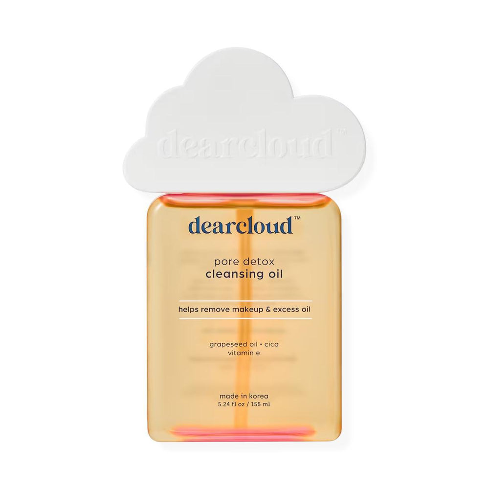 
                      
                        Dearcloud Pore Detox Cleansing Oil 韩国Dearcloud养肤清洁卸妆油 155mL
                      
                    