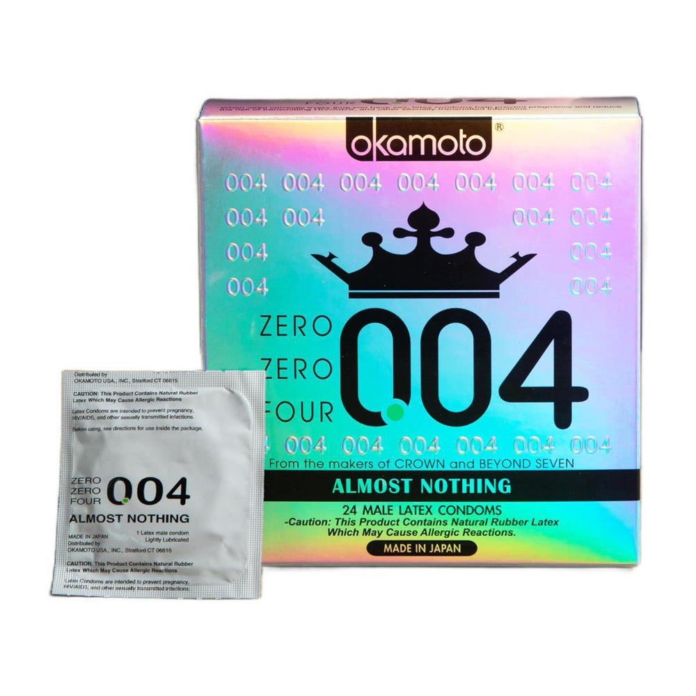 Okamoto 004 Condom 冈本0.04mm超薄避孕套 24p