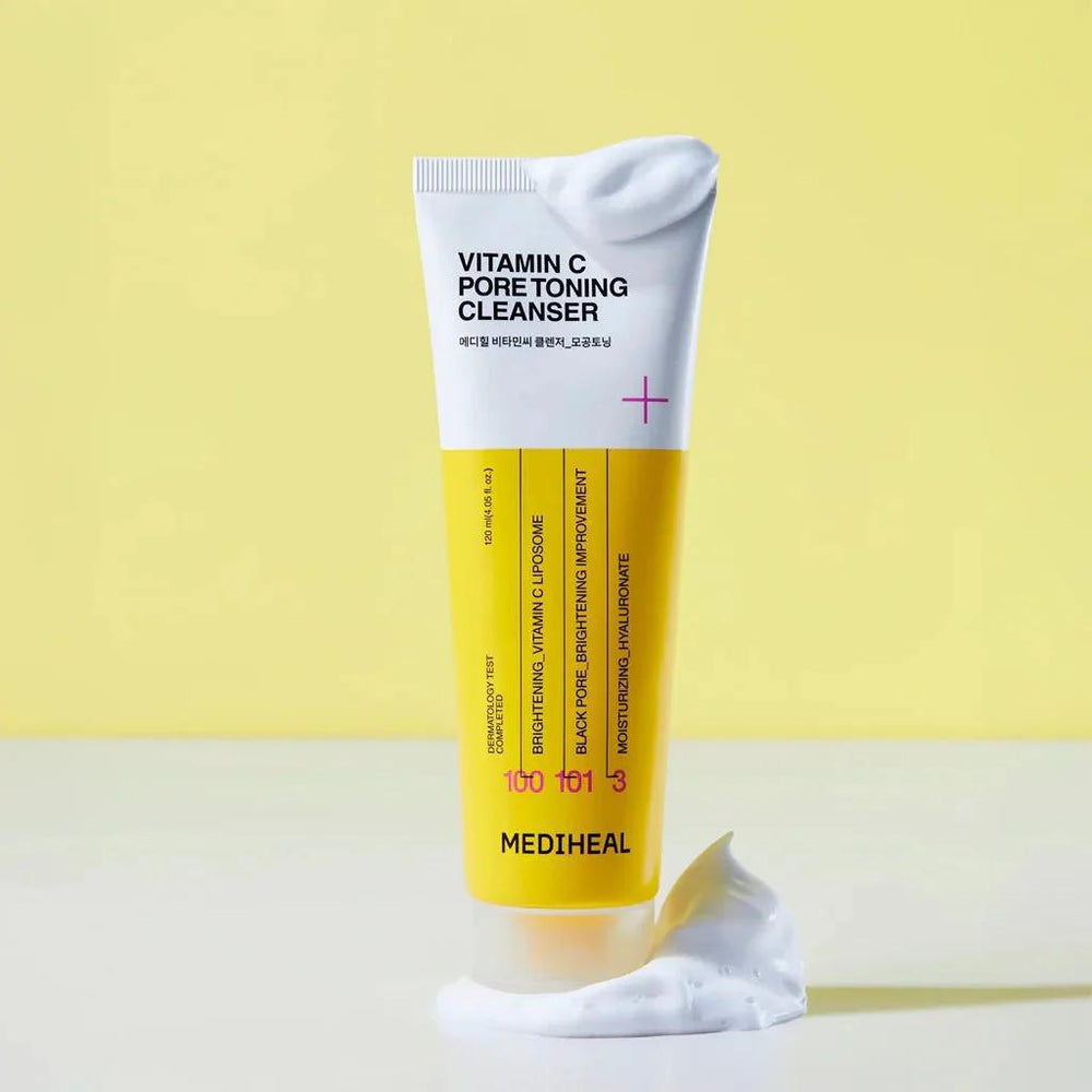 Mediheal Vitamin C Pore Toning Cleanser 美迪惠尔维生素C毛孔细致洁面乳 120mL
