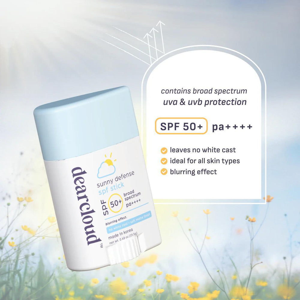 Dearcloud Sunny Defense Sunscreen Stick 韩国Dearcloud抵御阳光防晒棒 SPF50+ PA++++