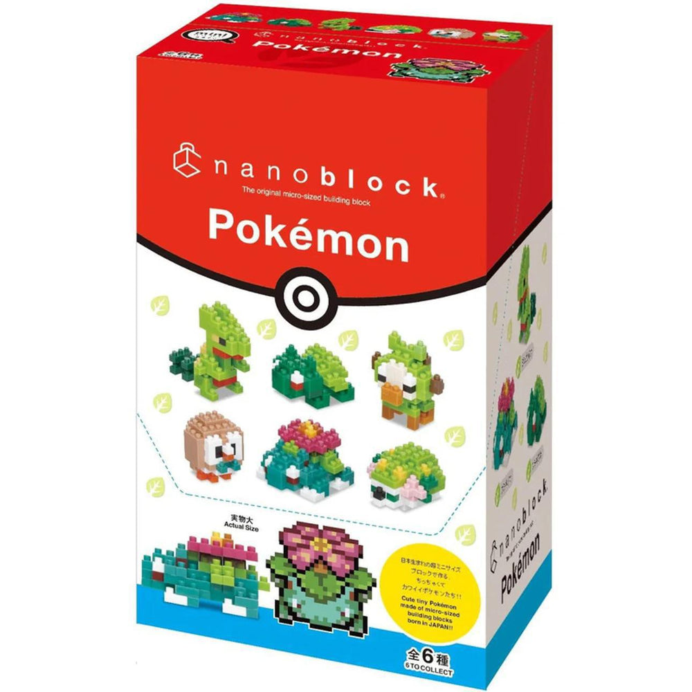 
                      
                        Nanoblock Pokemon Mininano Assortment 宝可梦系列微型积木盲盒
                      
                    