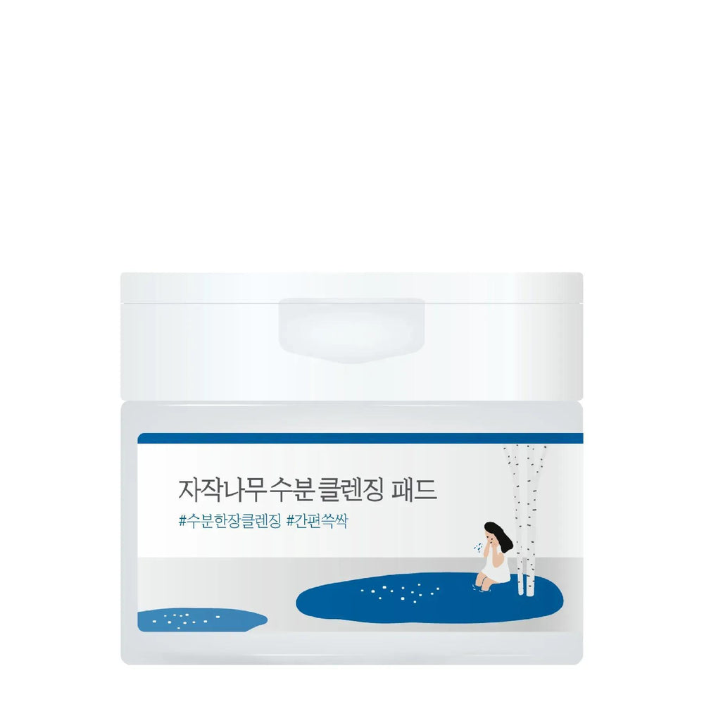ROUND LAB Birch Juice Cleansing Pad 柔恩莱桦木汁保湿洁面棉 60pcs