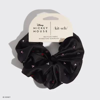 
                      
                        Kitsch & Mickey and Minnie Recycled Fabric Scrunchie  米奇米妮联名水钻发圈
                      
                    