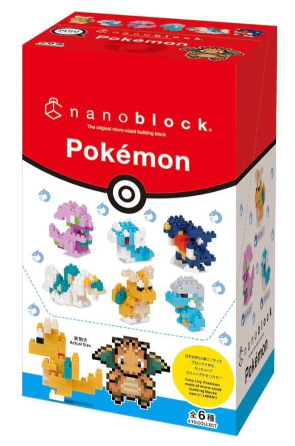 
                      
                        Nanoblock Pokemon Mininano Assortment 宝可梦系列微型积木盲盒
                      
                    