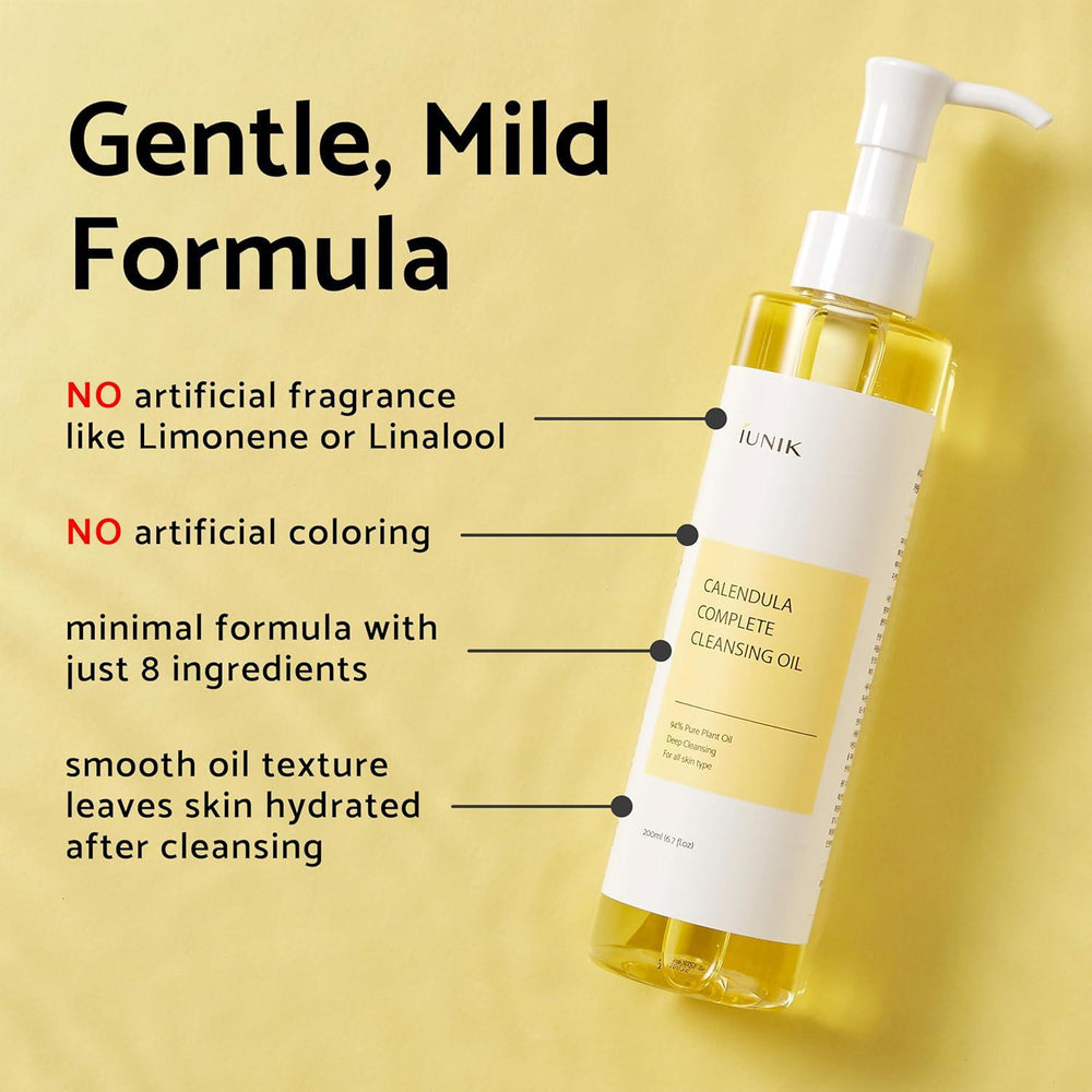 
                      
                        IUNIK Calendula Complete Cleansing Oil 艾侑妮金盏花全效卸妆油
                      
                    