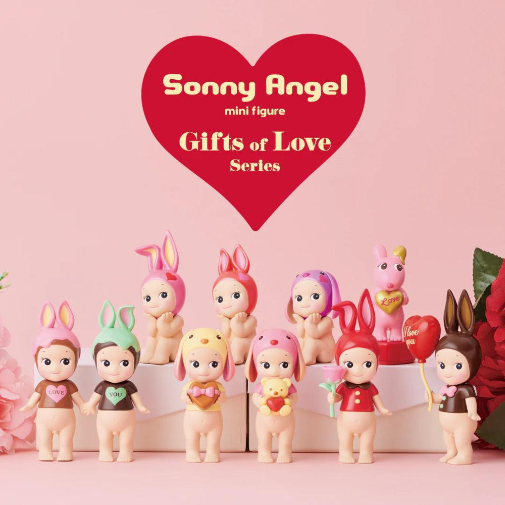 Dreams Sonny Angel Minifigure Gifts of Love Blind Box 桑尼天使情人节雕像爱的礼物系列盲盒