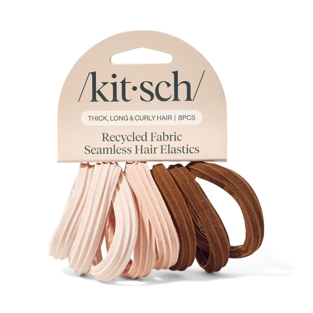 
                      
                        Kitsch Recycled Seamless Hair Elastics 8pc Set 无缝松紧发圈8件套
                      
                    