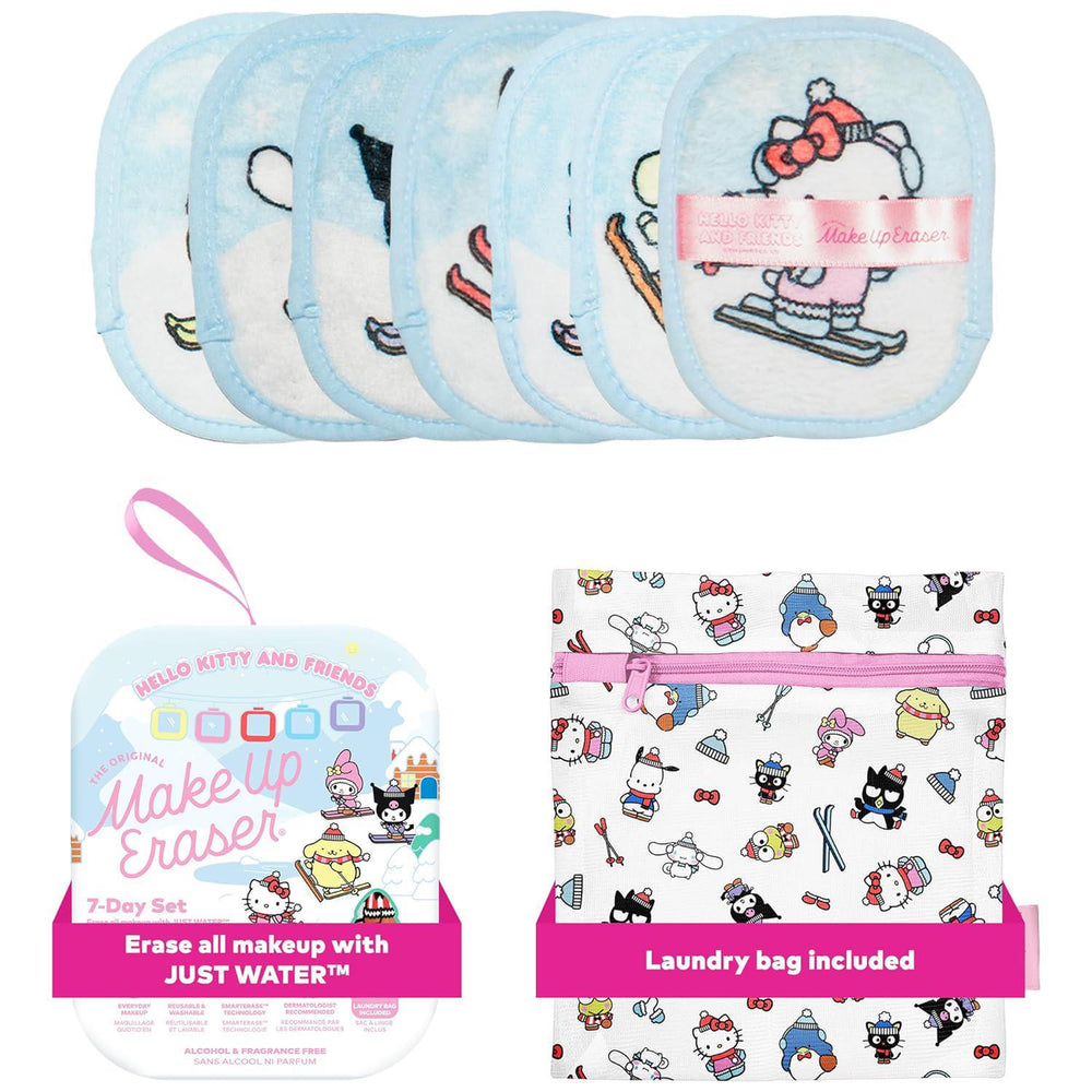 
                      
                        MakeUp Eraser Sanrio & Friends 7-Day Gift Set 玫卡瑞丝凯蒂猫和它的朋友7天套装洁面魔法卸妆巾 7件
                      
                    