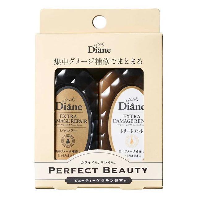 Moist Diane Perfect Beauty Extra Damage Repair Shampoo & Treatment 黛丝恩特效修复洗发水及护发素套装 50mL*2