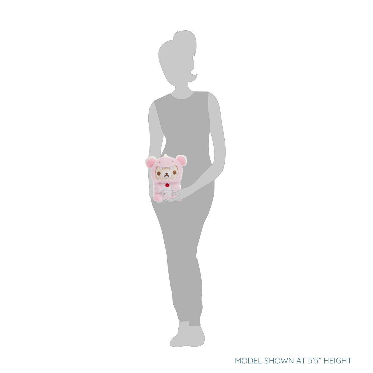 San-X Rilakkuma Korilakkuma Original Plays with Dino Series Plush