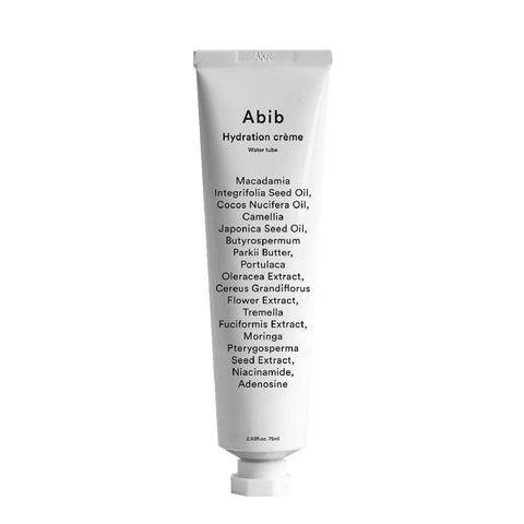 Abib Hydration Creme Water Tube 阿彼芙清爽保湿补水面霜 75mL