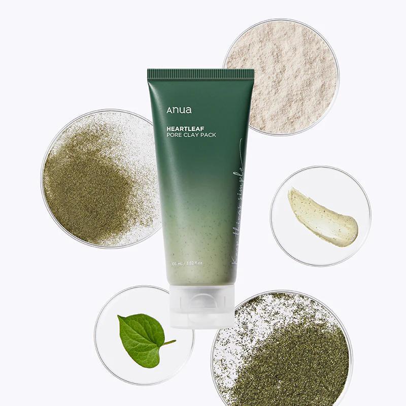 
                      
                        Anua Heartleaf Pore Clay Pack 韩国ANUA鱼腥草毛孔清洁面膜 100mL
                      
                    