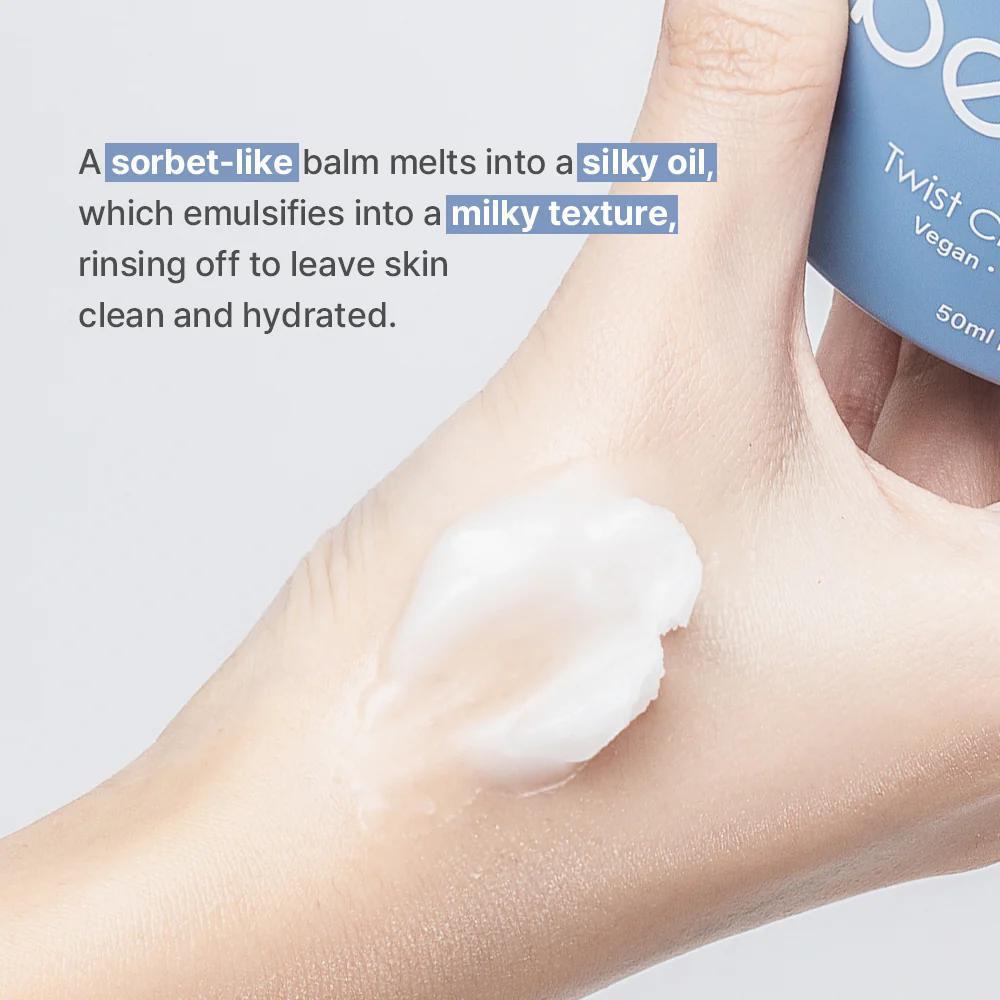 
                      
                        Naisture Bebare Twist Cleansing Balm 韩国Naisture卸妆膏 50mL
                      
                    