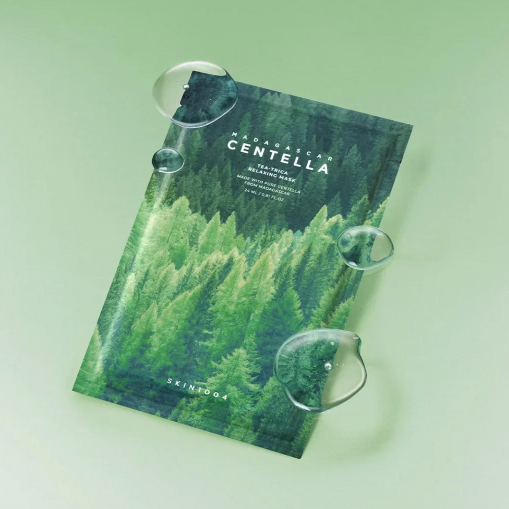 
                      
                        SKIN1004 Madagascar Centella Tea-Trica Relaxing Mask 理肤天使马达加斯加积雪草茶舒缓面膜
                      
                    