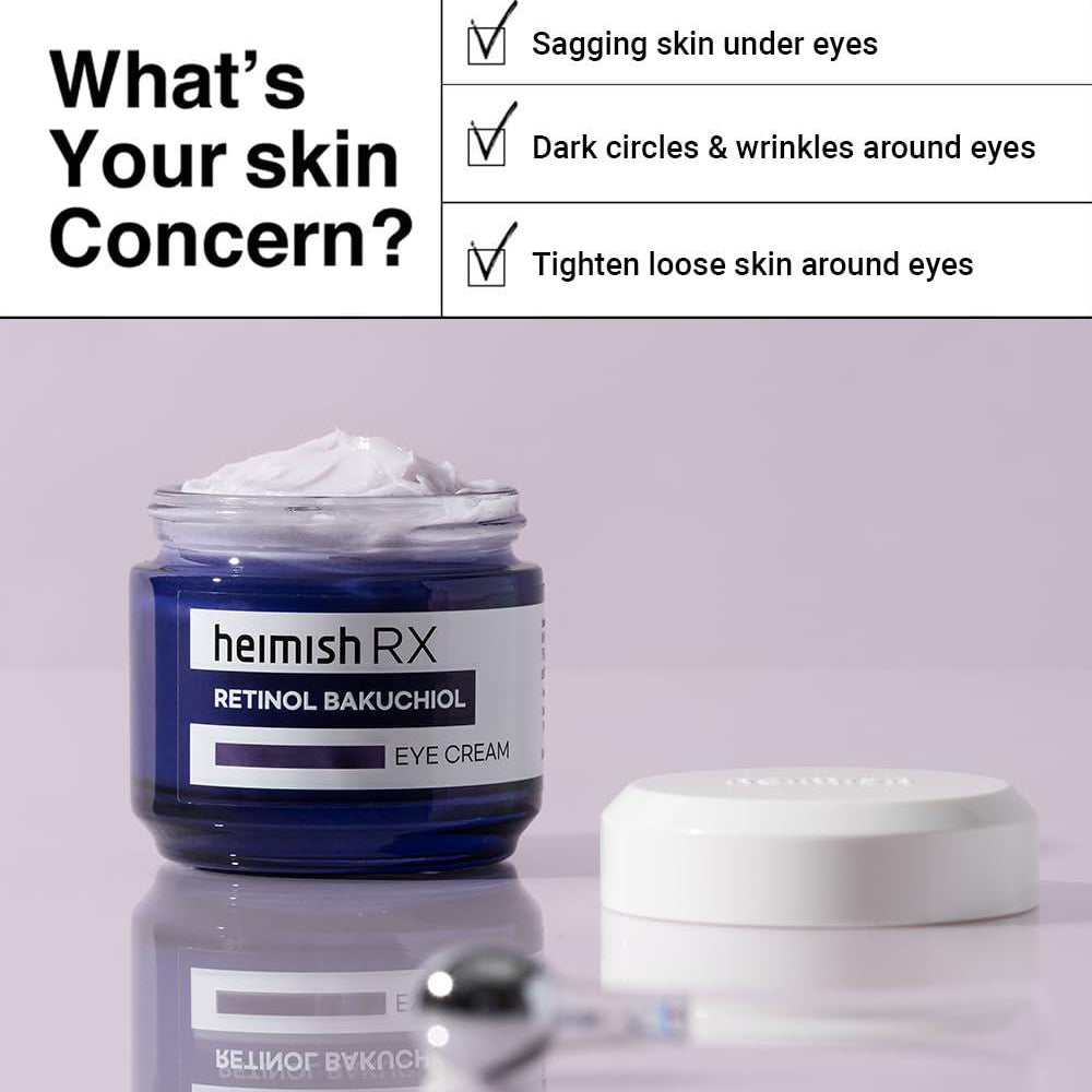 
                      
                        Heimish RX Retinol Bakuchiol Eye Cream 韩国Heimish视黄醇补骨脂酚眼霜 30mL
                      
                    