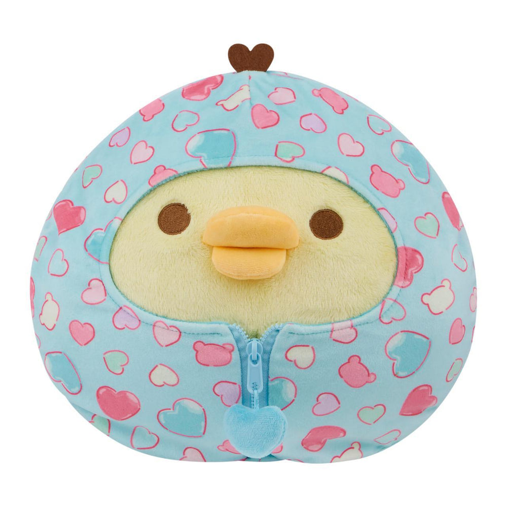 San-X Kiiroitori Original Hearts Sleeping Bag Plush 日本San-X轻松熊原创爱心睡袋毛绒玩具