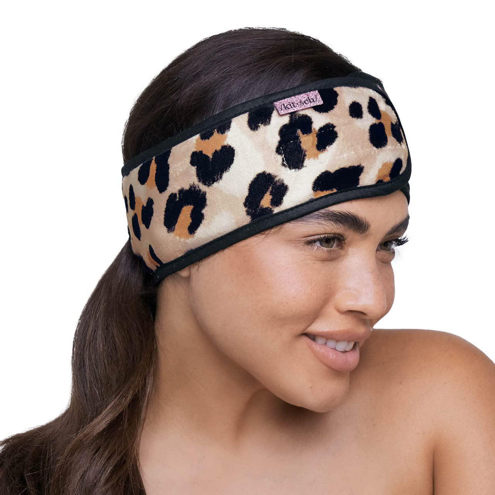 
                      
                        Kitsch Microfiber Spa Headband - Leopard 多功能洗脸化妆专用可调节发带-豹纹
                      
                    