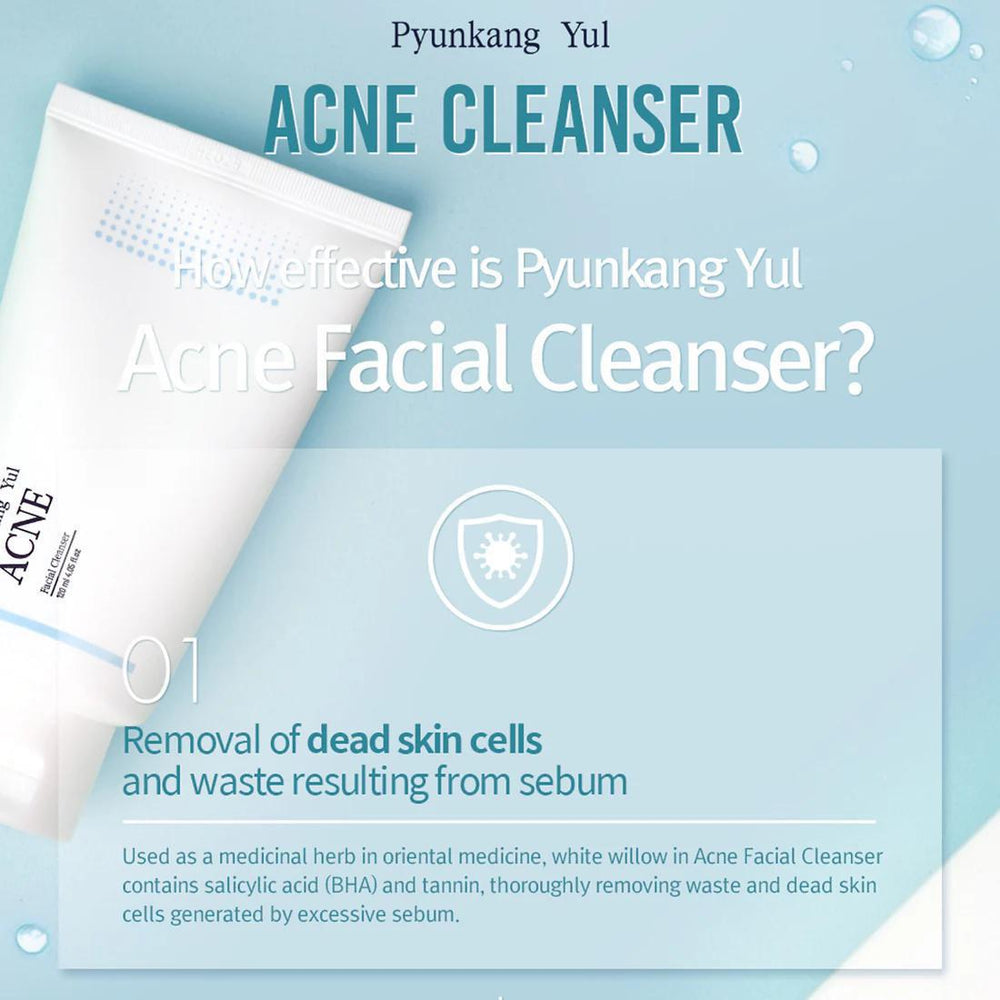 
                      
                        Pyunkang Yul Acne Facial Cleanser 扁康率温和祛痘细腻滋润洗面奶 120 mL
                      
                    