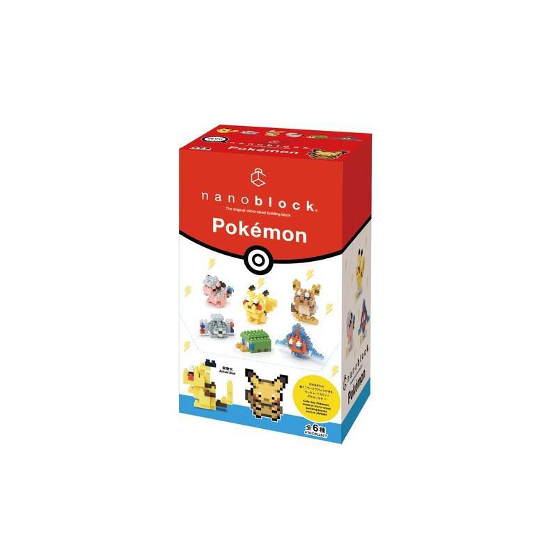 Nanoblock Pokemon Mininano Assortment 宝可梦系列微型积木盲盒