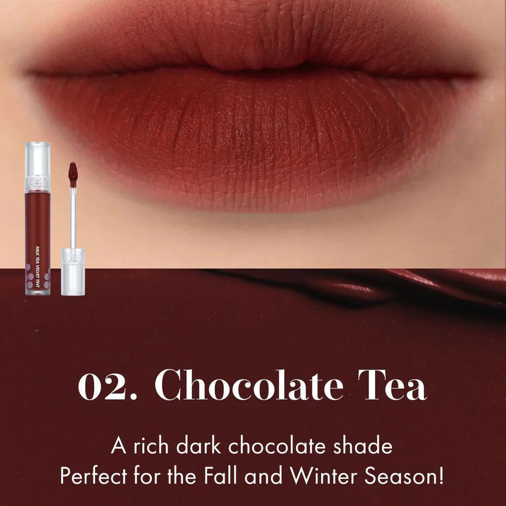 
                      
                        Rom&nd Milk Tea Velvet Tint 柔魅得奶茶丝绒唇釉 5g
                      
                    